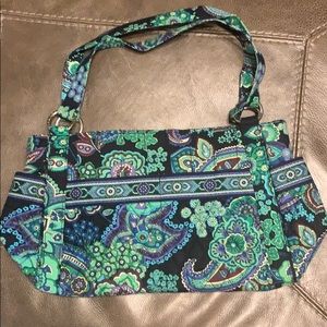 Vera Bradley Purse Blue Rhapsody Pattern